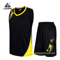 Uniformes de baloncesto seco rápido sublimado personalizado